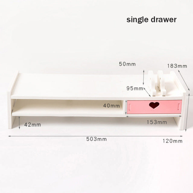 Pink Single Drawer