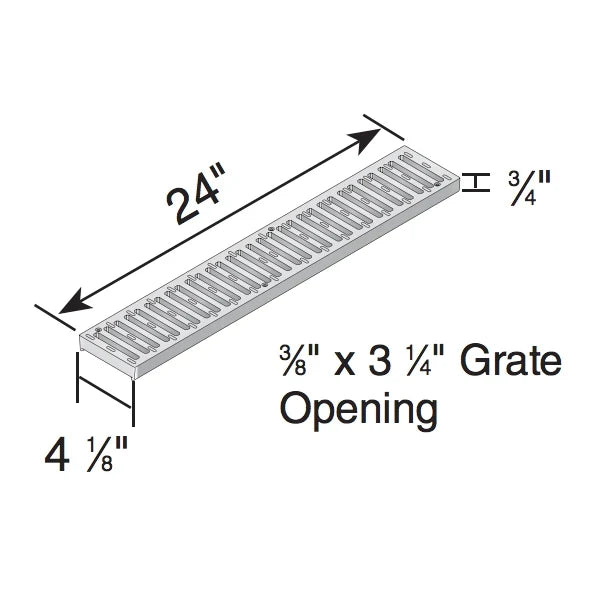 NDS - 241 - 24'' Spee-D Channel Drain Grate