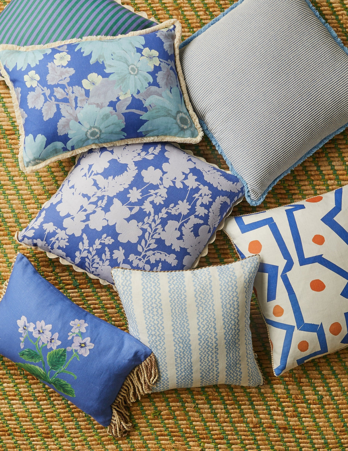 NILE BLUE CUSHION 60cm by Bonnie and Neil