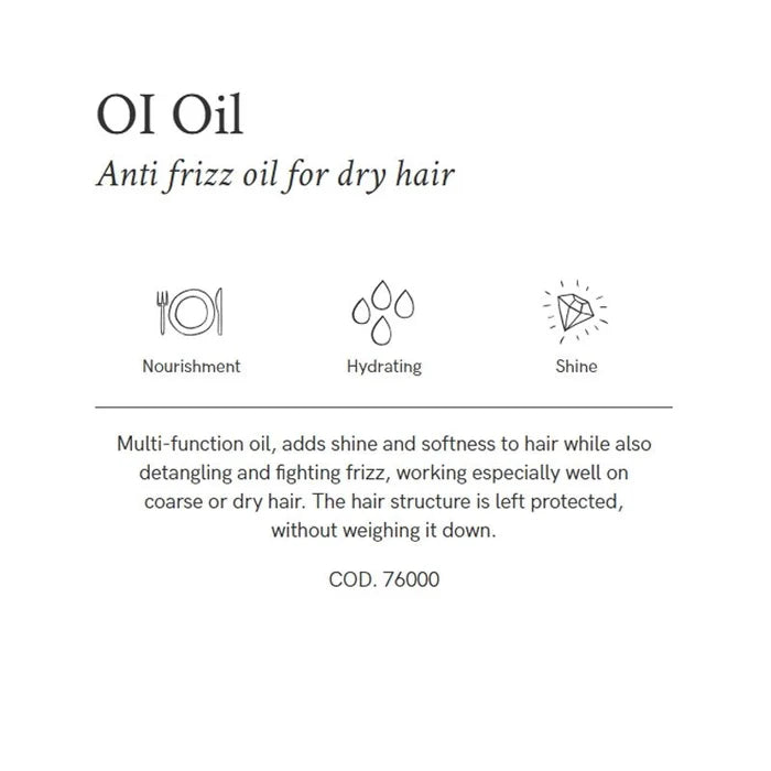 Oi Anti Frizz Oil For Dry Hair - 135ml