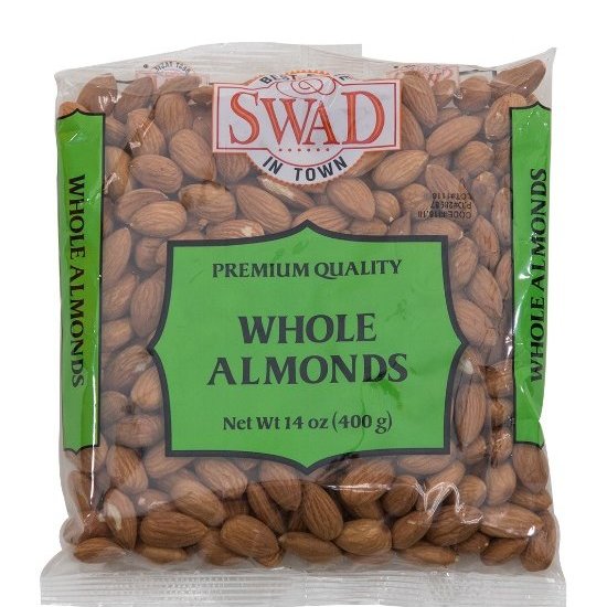 Swad Whole Almonds 400g