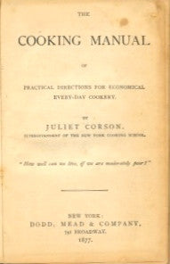 The Cooking Manual 1877