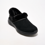 Women's Cozy Faux-Fur Lined Slip-On Walking Shoes