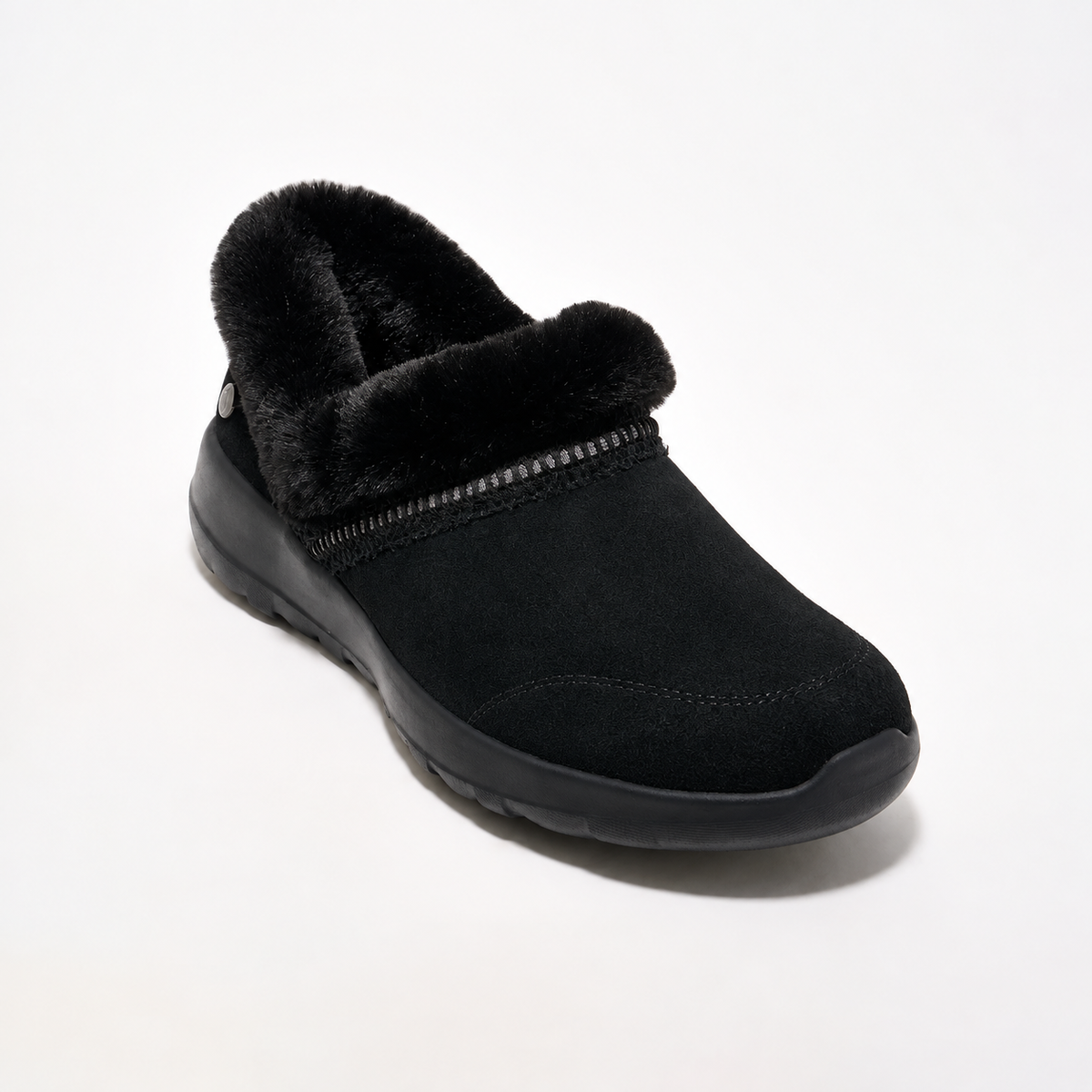 Women's Cozy Faux-Fur Lined Slip-On Walking Shoes