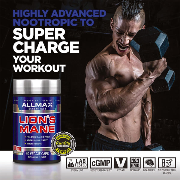 AllMax Lion's Mane Extract Capsules