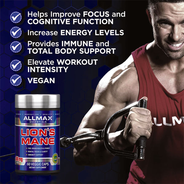 AllMax Lion's Mane Extract Capsules
