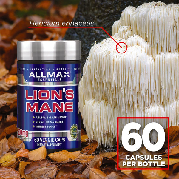 AllMax Lion's Mane Extract Capsules
