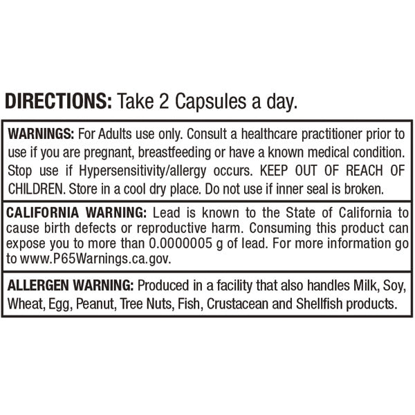 AllMax Lion's Mane Extract Capsules