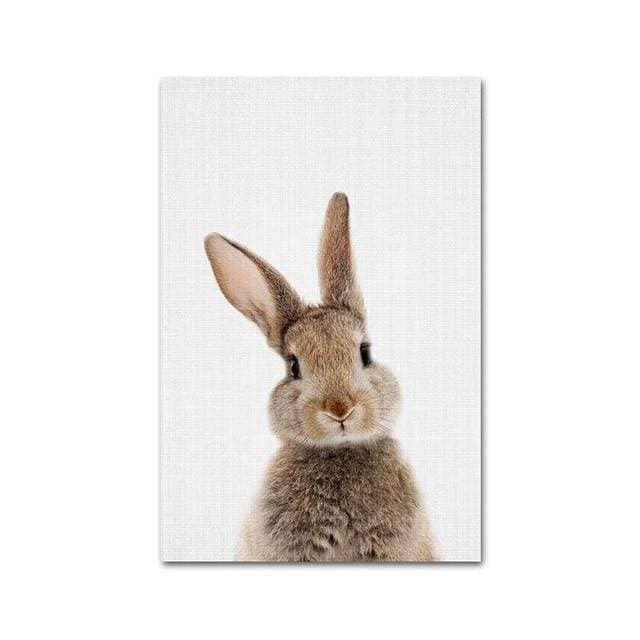Animal Kingdom Delight: Playful Art for Kids' Rooms