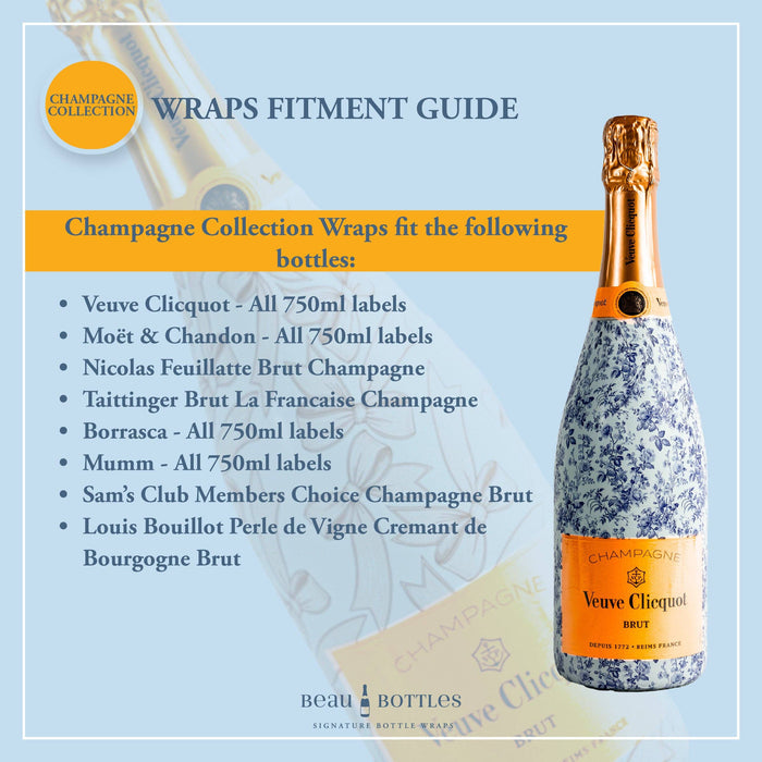 Beau Bottles Preppy Tennis Match - Champagne Collection