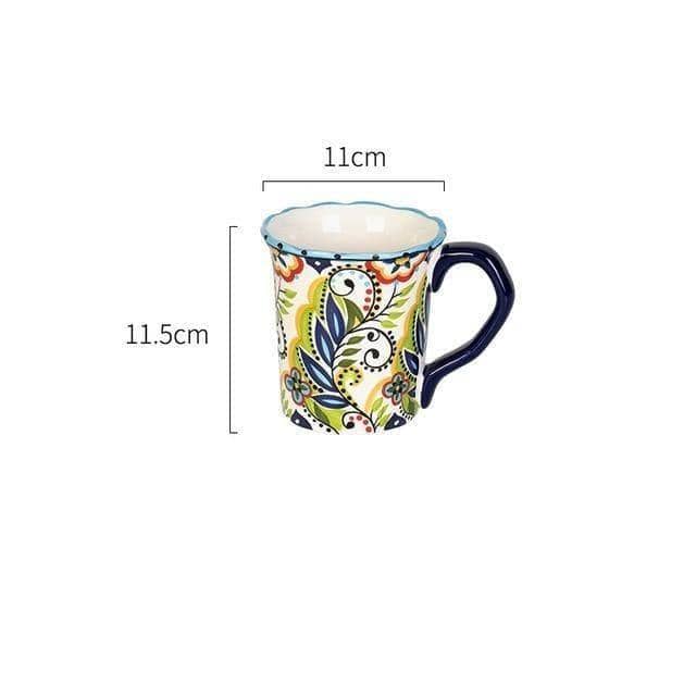 Bohemian Water Mug Set - Artistic and Stylish Dining Collection