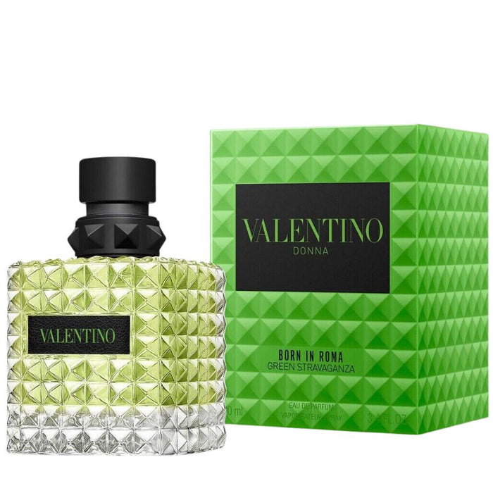 Born In Roma Green Stravaganza by Valentino for Women 3.4 oz EDP Spray