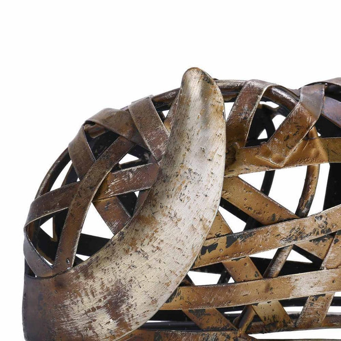 Braided Dog Sculpture - Modern & Unique Home Decor