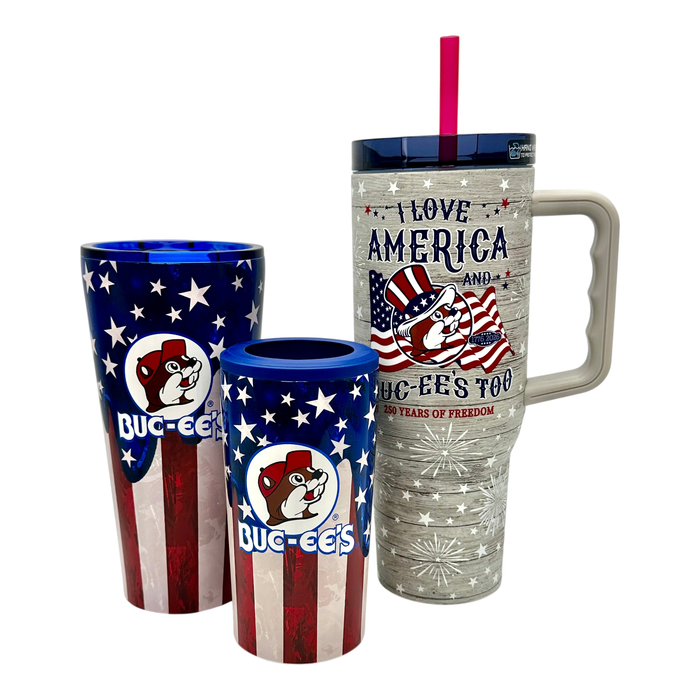 Buc-ee's 4th of July America's 250 40oz Fit Forty