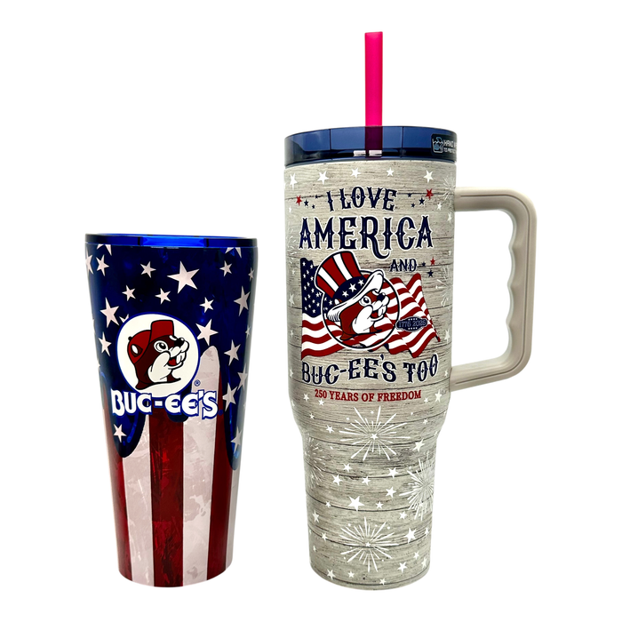 Buc-ee's 4th of July America's 250 40oz Fit Forty