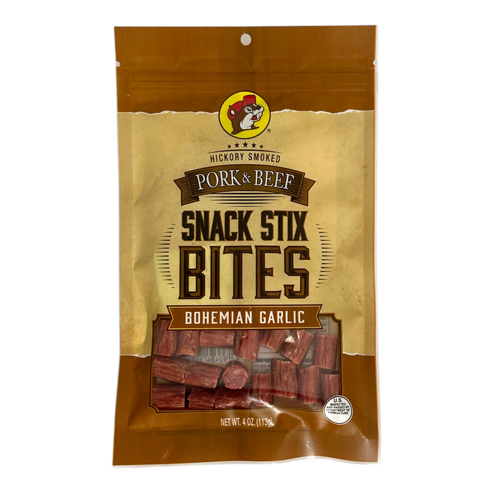 Buc-ee's Hickory Smoked Snack Stix Bites - Bohemian Garlic