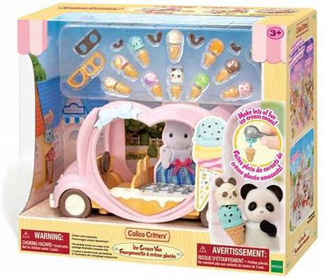 Calico Critters Ice Cream Van