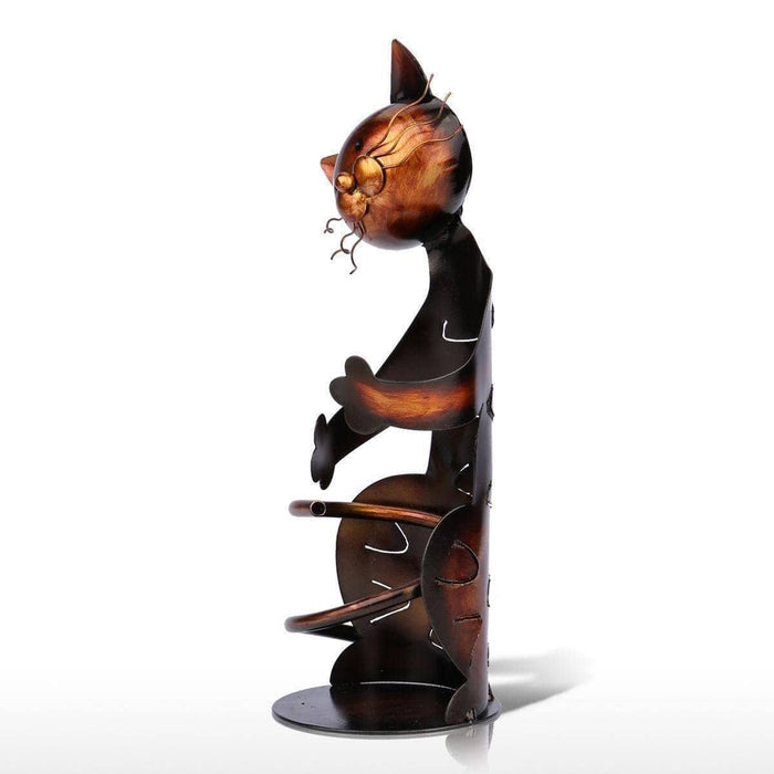 Cat Hug Wine Bottle Holder Rack - Cozy Up with Your Favorite Wine