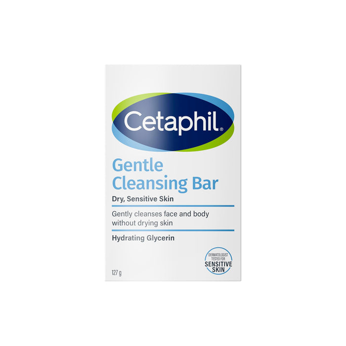 Cetaphil Gentle Nourishing Cleansing Bar -| Men & Women | 127g | Dermatologist Recommended (Pack of 6)
