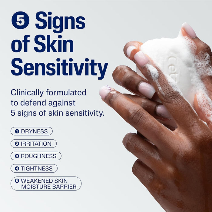 Cetaphil Gentle Nourishing Cleansing Bar -| Men & Women | 127g | Dermatologist Recommended (Pack of 6)