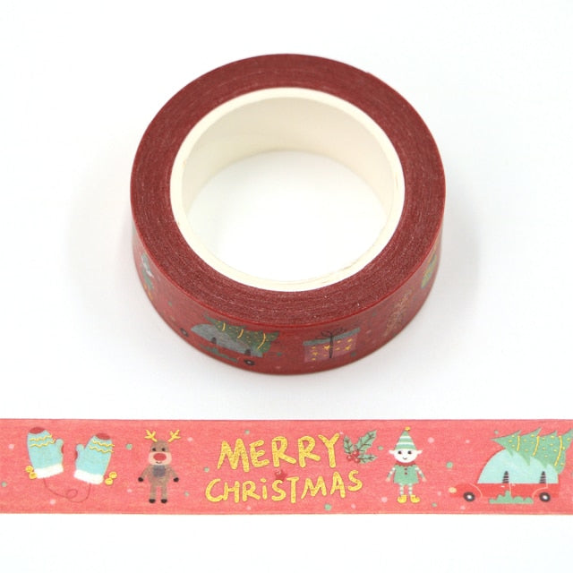 Christmas Holiday Season Decorative Masking Tapes (26 Designs) - Original Kawaii Pen