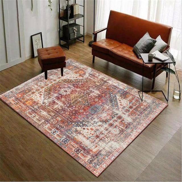 Classic American Style Rug - Soft Surface & Anti-Slip Bottom