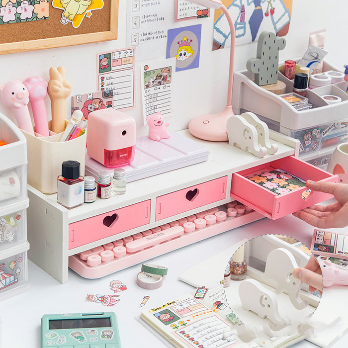Cute Kawaii Wooden Storage Rack - Limited Edition