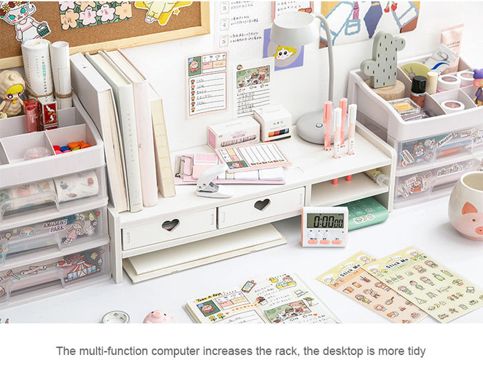 Cute Kawaii Wooden Storage Rack - Limited Edition