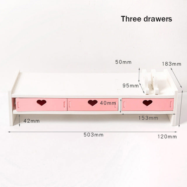Cute Kawaii Wooden Storage Rack - Limited Edition