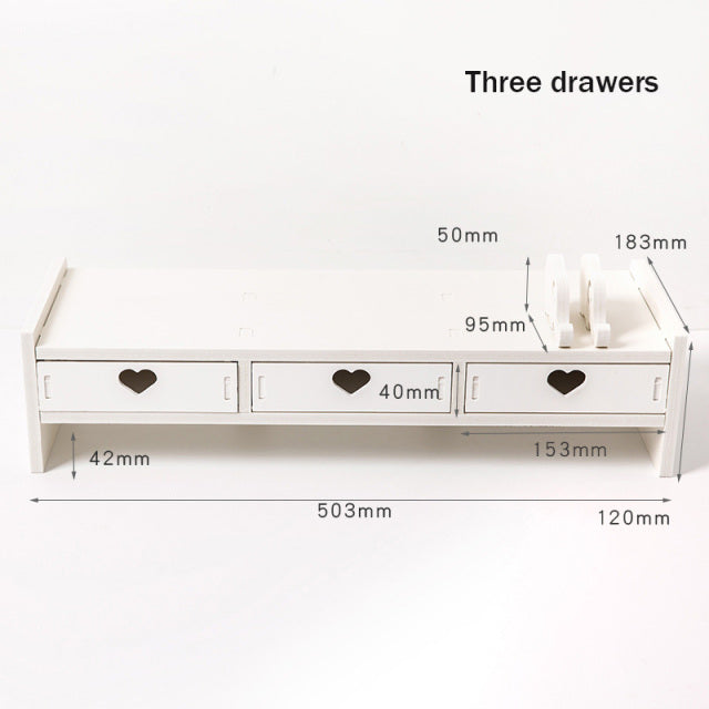 Cute Kawaii Wooden Storage Rack - Limited Edition