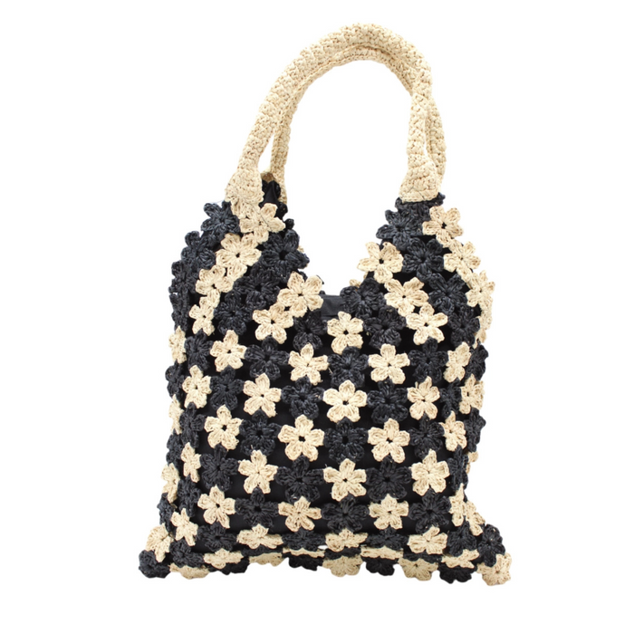 Daisy Crochet Hand Bag