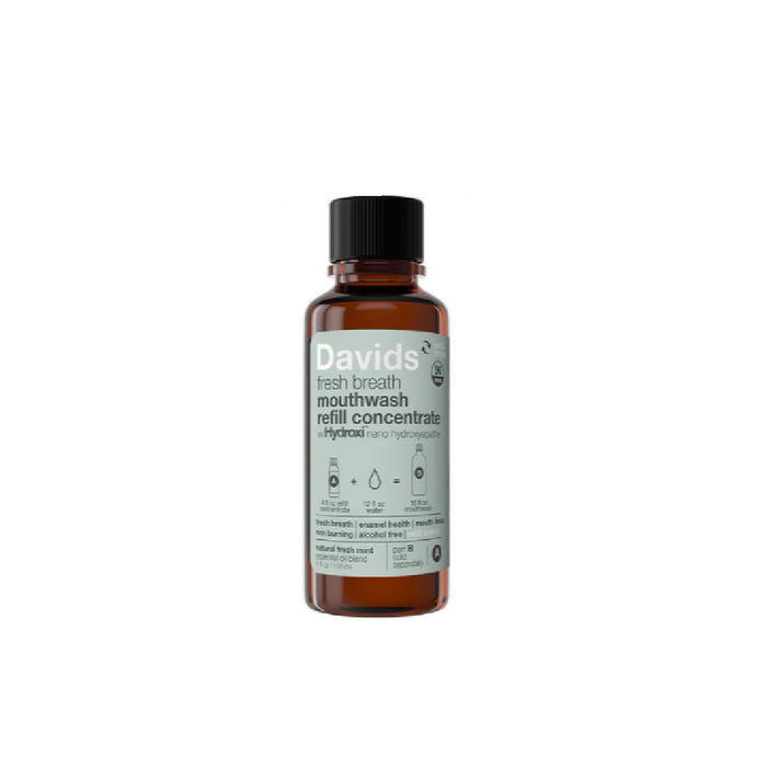 Davids Hydroxi Fresh Breath Fresh Mint Mouthwash 118ml