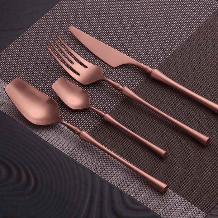 Matte rose gold