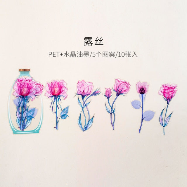 Flower of Life Large Stickers (8 Designs) - Original Kawaii Pen