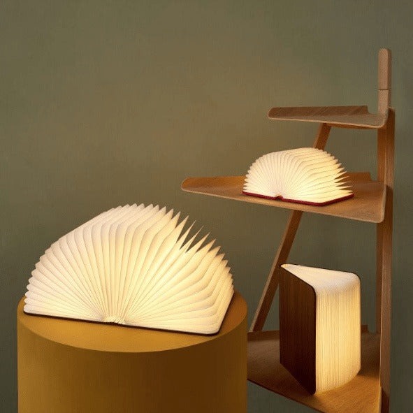 Get Lost in Your Book - 360 Degree LED Book Decor Lamp