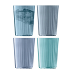 Hand Painted Glass Tumbler (Set of 4)