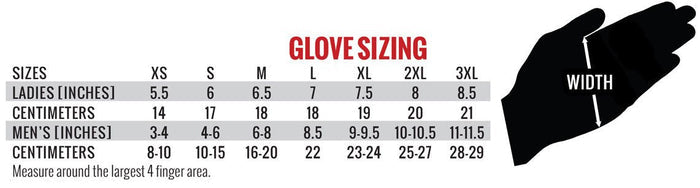 Hot Leathers Choppers Iron Cross Mechanics Gloves
