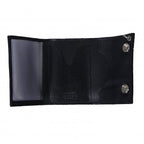 Hot Leathers Live Free Leather Wallet w/ Chain American Made USA
