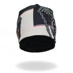 Hot Leathers Sublimated Rough Cut Ride or Die Reaper Beanie 3D Art