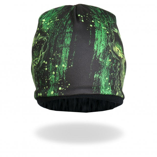 Hot Leathers Sublimated Shredder Skull Beanie 3D Art