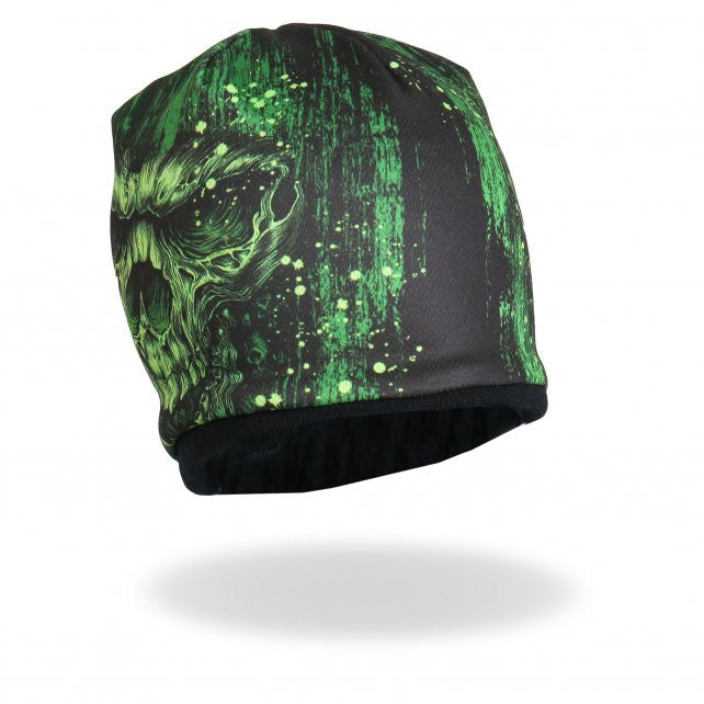 Hot Leathers Sublimated Shredder Skull Beanie 3D Art