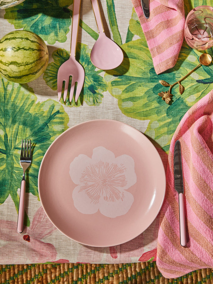 JARDIN PINK PLATE from Bonnie and Neil