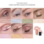 JOIK Organic Long Lasting Liquid Eye Shadow Nestemäinen Luomiväri - 00 Pearl