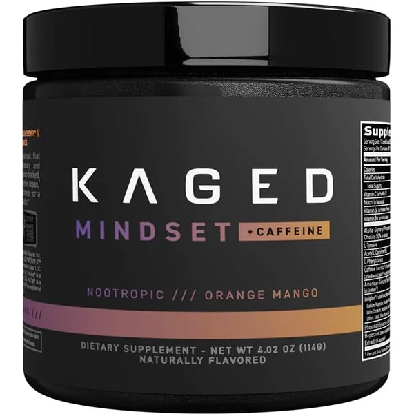 Kaged Mindset +Caffeine Nootropic 30/15 Servings