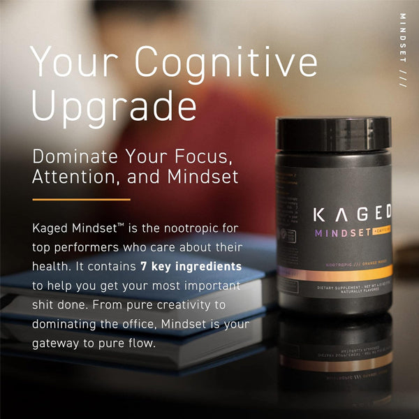 Kaged Mindset +Caffeine Nootropic 30/15 Servings