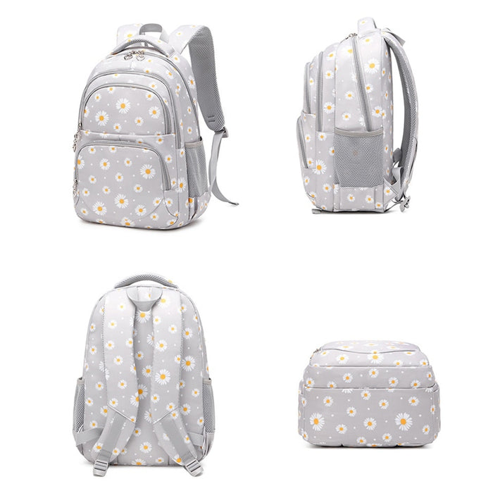 Kawaii Daisy Waterproof Backpack Sets (4 colors)