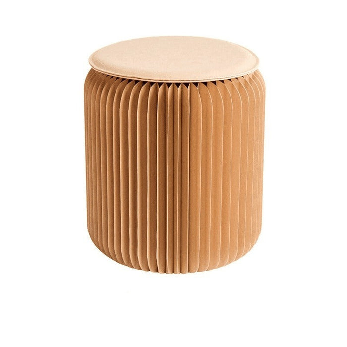 Kraft Honeycomb Foldable Stool: Portable and Eco-Friendly Seating Option