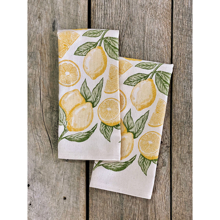 Lemon Pattern - Kitchen Towel