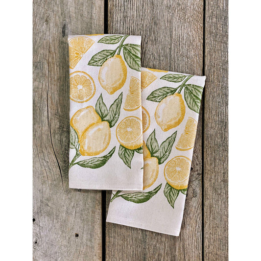 Lemon Pattern - Kitchen Towel