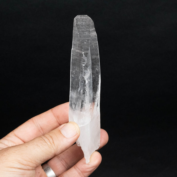 Lemurian Seed Quartz Crystal 157 g 133x34mm - InnerVision Crystals